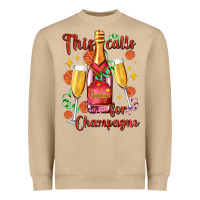 Mushroom this calls for champagne Heavyweight Sweatshirt - AdoDesignShop