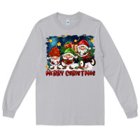Moon Dust merry christmas gnomies wagon Long Sleeve Tee - FaDigitalArtStudio