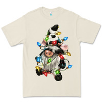 Bone christmas cow gnome Premium Tee - CowGirlArtShop