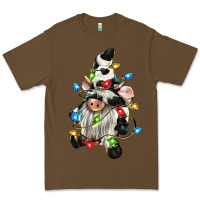 Cacao christmas cow gnome Premium Tee - CowGirlArtShop