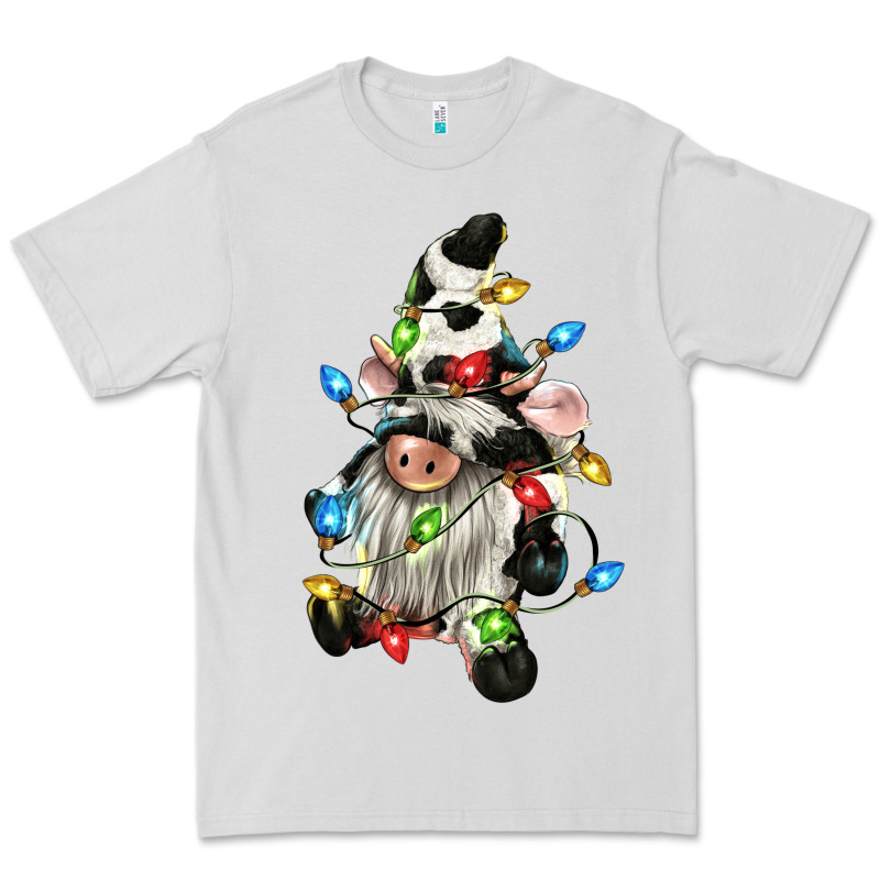 Christmas Cow Gnome Premium Tee by CowGirlArtShop | Teevron
