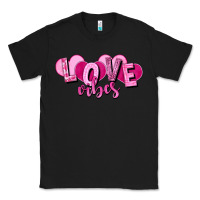 Black Love vibes Valentine's Day Classic Tee - HowdyJamesFarm