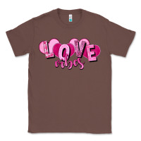 Chestnut Love vibes Valentine's Day Classic Tee - HowdyJamesFarm