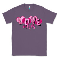 Lavender Love vibes Valentine's Day Classic Tee - HowdyJamesFarm