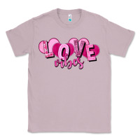 Lilac Love vibes Valentine's Day Classic Tee - HowdyJamesFarm