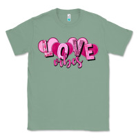 Sage Love vibes Valentine's Day Classic Tee - HowdyJamesFarm