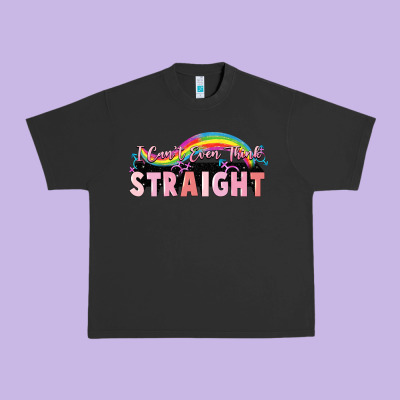 I Cant Ever Think Straight Urban Heavy Tee Designed By Fadigitalartstudio