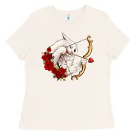 Bone cupid cat Ladies Tee - OliviaCreatesArt