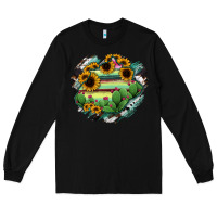 Black Aguascalientes State Of Mexico Map Long Sleeve Tee - RanaPortraitStore