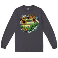 Smoke Aguascalientes State Of Mexico Map Long Sleeve Tee - RanaPortraitStore