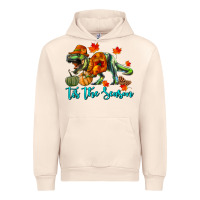 Sandshell T- Rex Tis The Season Urban Hoodie - RanaPortraitStore