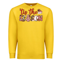 Lemon tis the season baseball little debbie tree cakes Premium Sweatshirt - JahusDesignShop