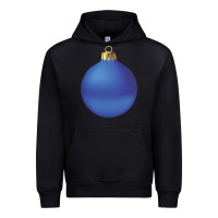 Black christmas ornament 2 Urban Hoodie - artisFamous