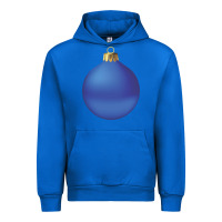 Cobalt christmas ornament 2 Urban Hoodie - artisFamous