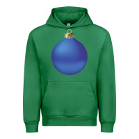 Emerald christmas ornament 2 Urban Hoodie - artisFamous