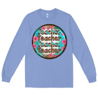 Teacher Vibe Earrings Long Sleeve Tee | Teevron