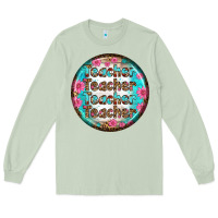 Matcha teacher vibe earrings Long Sleeve Tee - BundleAndBundleShop
