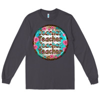 Smoke teacher vibe earrings Long Sleeve Tee - BundleAndBundleShop