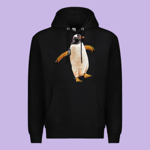 Penguin Premium Hoodie Designed By Lillyallendesigns