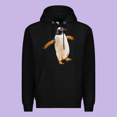 Penguin Premium Hoodie Designed By Lillyallendesigns