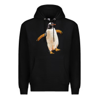 Black penguin Premium Hoodie - LillyAllenDesigns