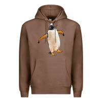 Chestnut penguin Premium Hoodie - LillyAllenDesigns