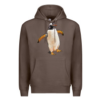 Coffee penguin Premium Hoodie - LillyAllenDesigns