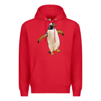 Red penguin Premium Hoodie - LillyAllenDesigns