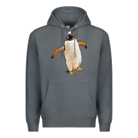 Rock penguin Premium Hoodie - LillyAllenDesigns