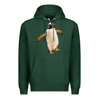 Sports Green penguin Premium Hoodie - LillyAllenDesigns
