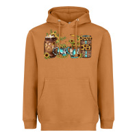 Meerkat sunflower gemstone coffee Heavyweight Hoodie - JahusDesignShop