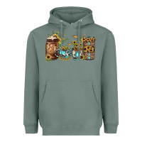 Sage sunflower gemstone coffee Heavyweight Hoodie - JahusDesignShop