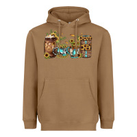 Toasted Coconut sunflower gemstone coffee Heavyweight Hoodie - JahusDesignShop