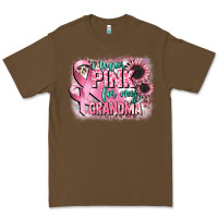 Cacao i wear pink for my grandma Premium Tee - CowGirlArtShop