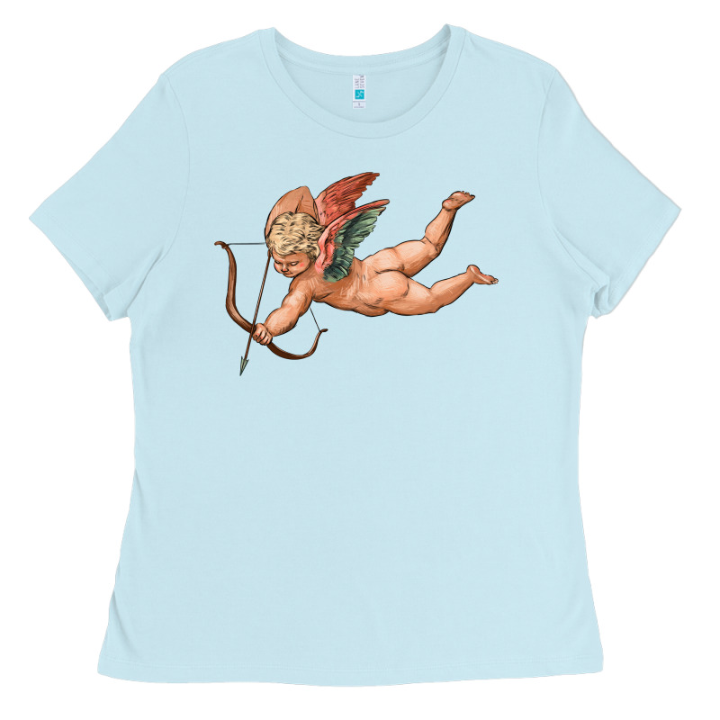 Cupid Olivia Ladies Tee by OliviaCreatesArt | Teevron