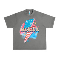 Tornado Merica leopard lightning bolt Urban Heavy Tee - FaDigitalArtStudio