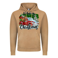 Vintage Camel Merry Christmas Truck With Gifts Vintage Hoodie - FaDigitalArtStudio