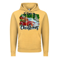 Merry Christmas Truck With Gifts Vintage Hoodie | Teevron