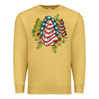 Antique Gold little debbie tree cakes sunflower gemstone Premium Sweatshirt - JahusDesignShop