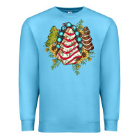Ocean Blue little debbie tree cakes sunflower gemstone Premium Sweatshirt - JahusDesignShop