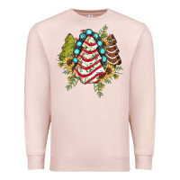 Pale Pink little debbie tree cakes sunflower gemstone Premium Sweatshirt - JahusDesignShop