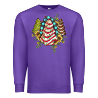 Purple little debbie tree cakes sunflower gemstone Premium Sweatshirt - JahusDesignShop
