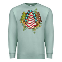 Seafoam little debbie tree cakes sunflower gemstone Premium Sweatshirt - JahusDesignShop