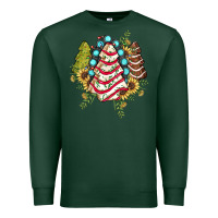 Sports Green little debbie tree cakes sunflower gemstone Premium Sweatshirt - JahusDesignShop