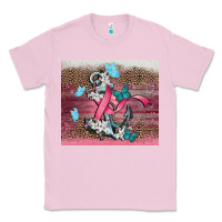 Bubblegum Pink cancer awareness anchor Classic Tee - CowGirlArtShop