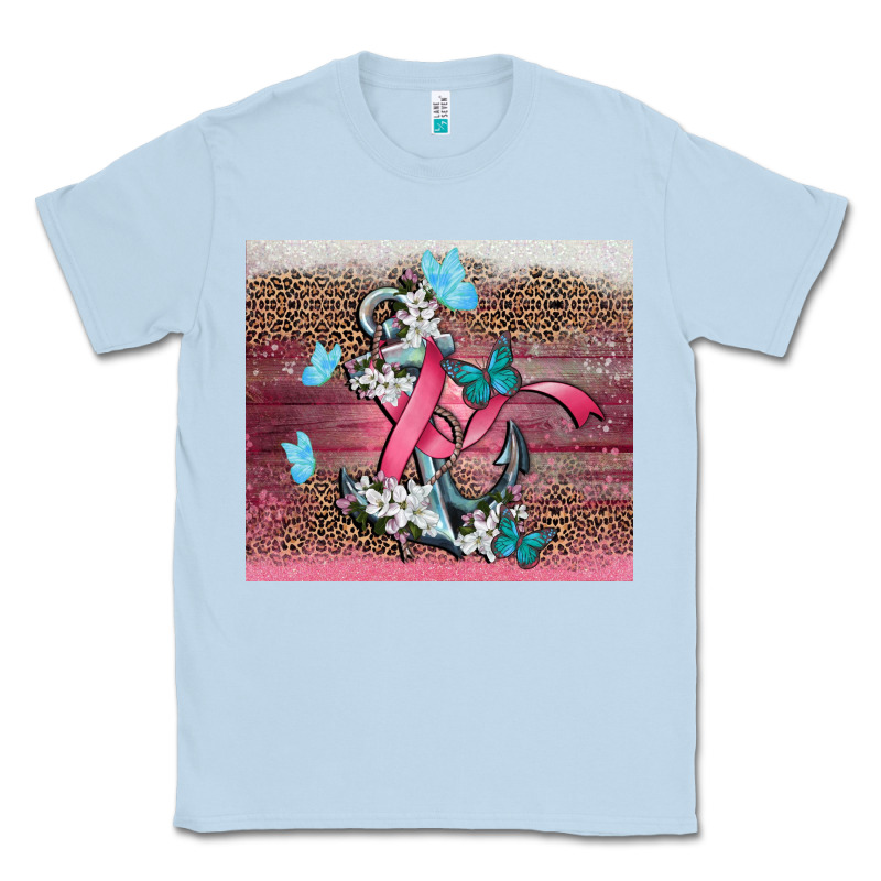 Cancer Awareness Anchor Classic Tee by CowGirlArtShop | Teevron