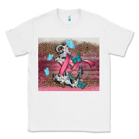 White cancer awareness anchor Classic Tee - CowGirlArtShop