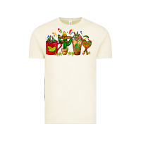 Vintage Arctic Mexico Coffee Cups With Cactus Sombrero And Maraca Vintage Tee - FaDigitalArtStudio