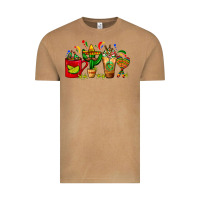 Vintage Camel Mexico Coffee Cups With Cactus Sombrero And Maraca Vintage Tee - FaDigitalArtStudio