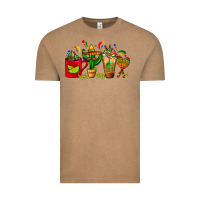 Vintage Coffee Mexico Coffee Cups With Cactus Sombrero And Maraca Vintage Tee - FaDigitalArtStudio